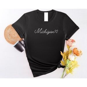Michigan Shirt Women Michigan T-Shirt